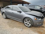 2015 Volkswagen Passat Sel Gray vin: 1VWCV7A30FC096510