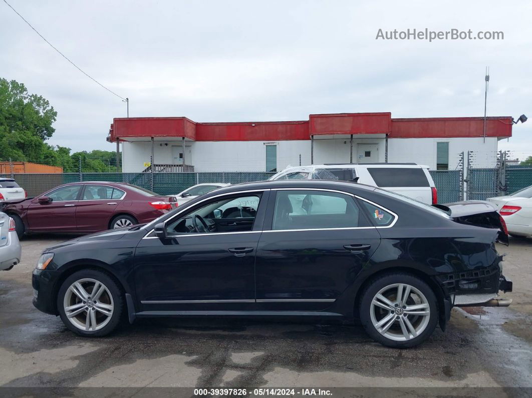 2015 Volkswagen Passat 2.0l Tdi Sel Premium Черный vin: 1VWCV7A33FC089549