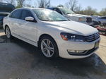 2015 Volkswagen Passat Sel Белый vin: 1VWCV7A37FC084306