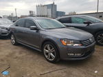 2015 Volkswagen Passat Sel Серый vin: 1VWCV7A38FC011204