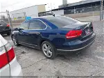 2015 Volkswagen Passat 2.0l Tdi Sel Premium Синий vin: 1VWCV7A3XFC078337