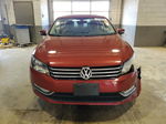 2015 Volkswagen Passat Sel Burgundy vin: 1VWCV7A3XFC102975