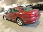 2015 Volkswagen Passat Sel Burgundy vin: 1VWCV7A3XFC102975