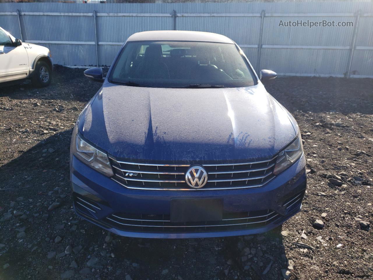 2017 Volkswagen Passat R-line Blue vin: 1VWDT7A30HC001652