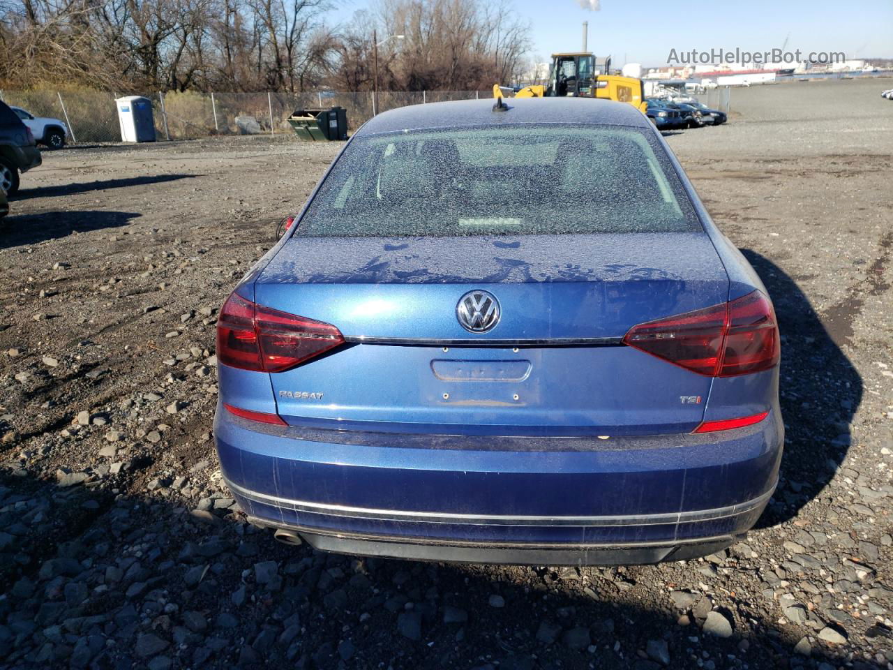 2017 Volkswagen Passat R-line Blue vin: 1VWDT7A30HC001652