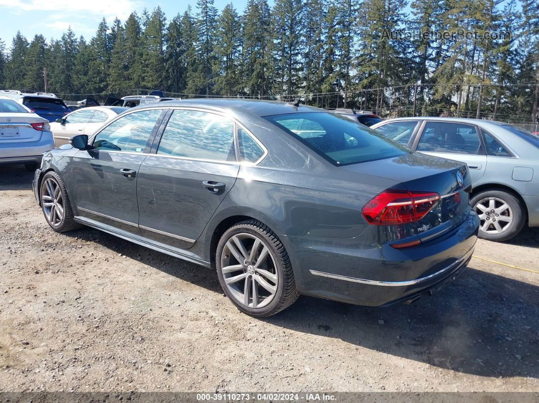 2017 Volkswagen Passat 1.8t R-line Gray vin: 1VWDT7A30HC013414