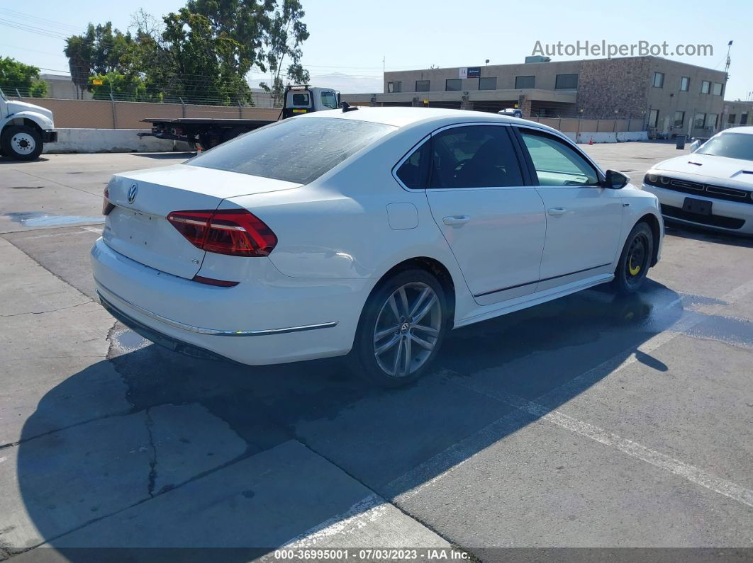 2017 Volkswagen Passat 1.8t R-line White vin: 1VWDT7A30HC014188