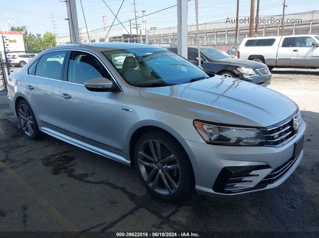 2017 Volkswagen Passat 1.8t R-line Silver vin: 1VWDT7A30HC080773