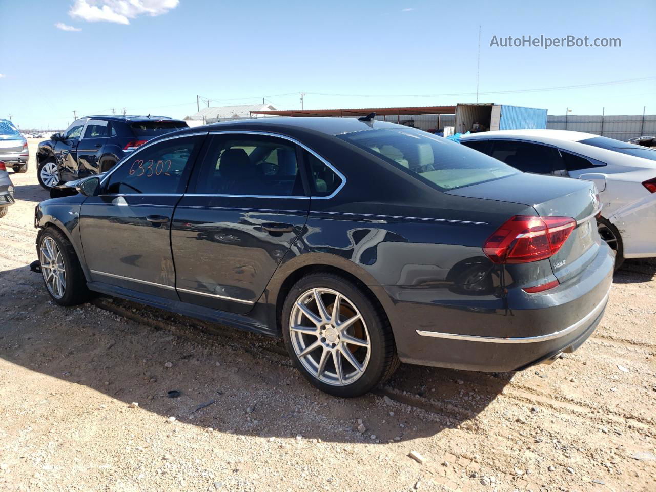 2017 Volkswagen Passat R-line Charcoal vin: 1VWDT7A30HC082586