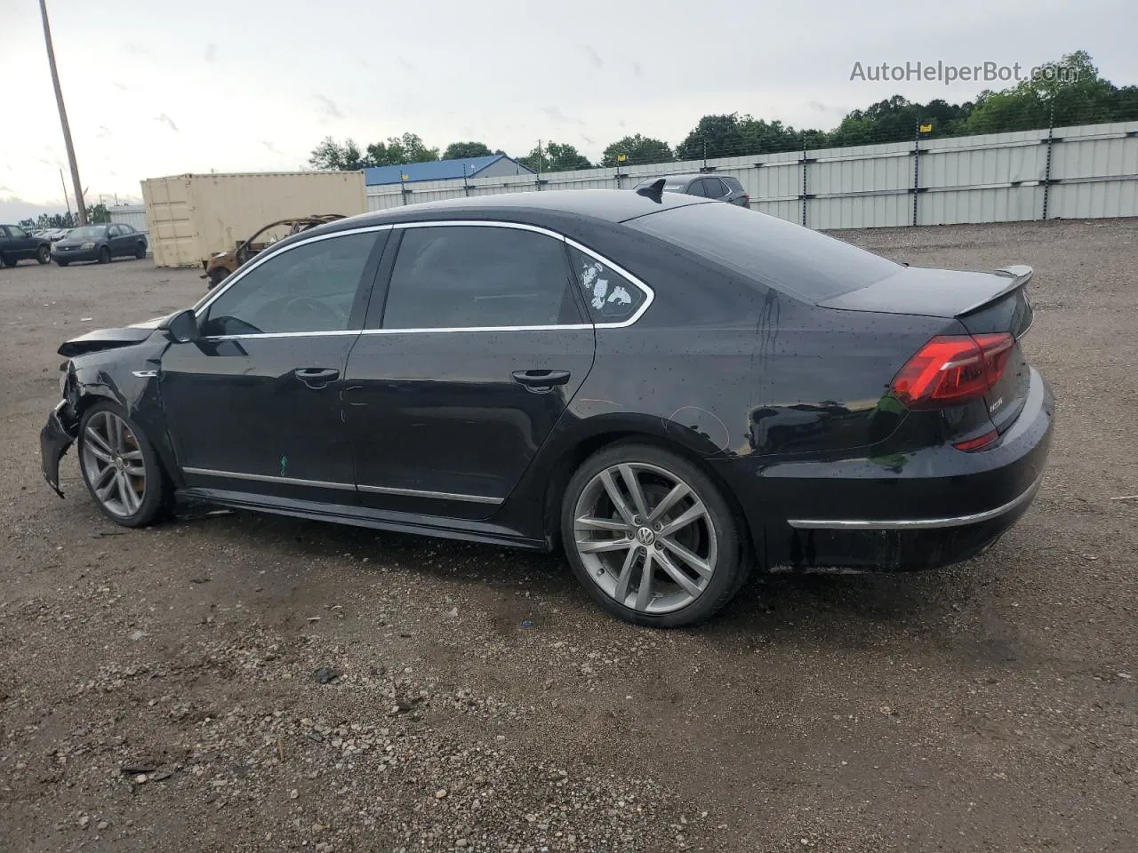 2017 Volkswagen Passat R-line Black vin: 1VWDT7A31HC004916