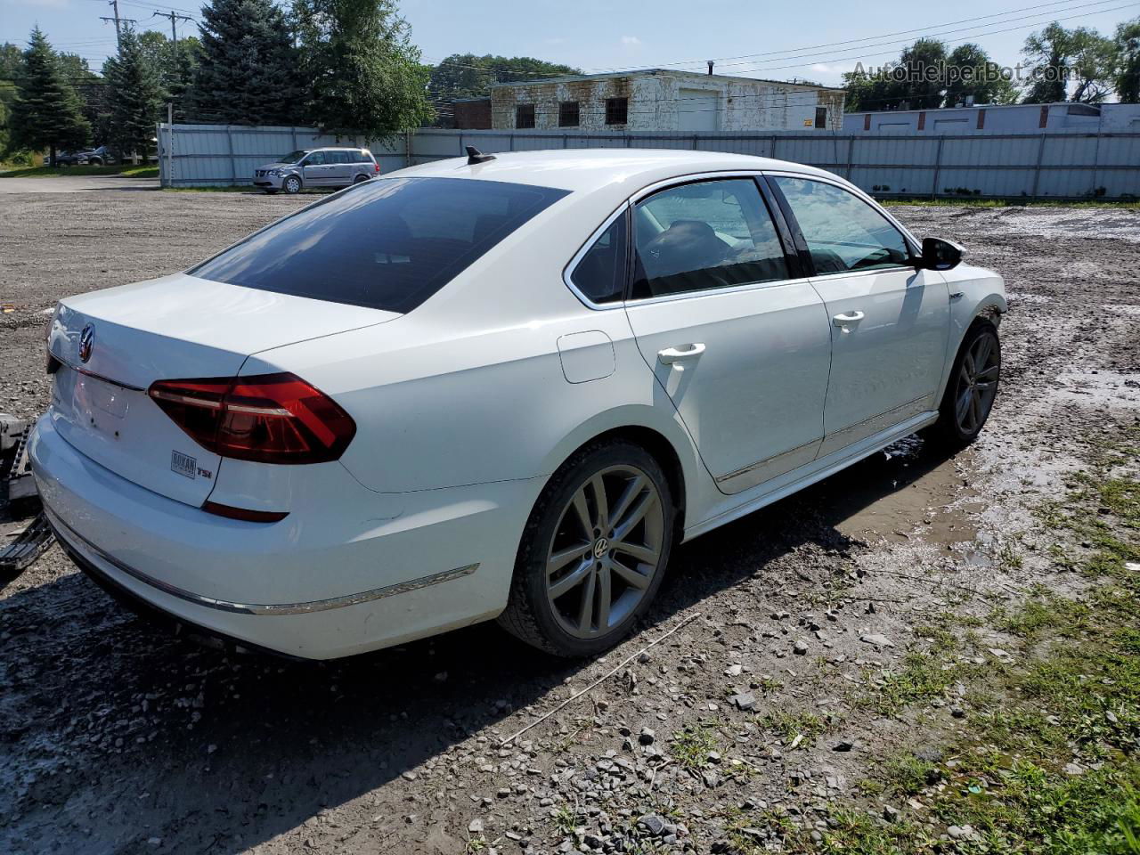 2017 Volkswagen Passat R-line White vin: 1VWDT7A31HC069183