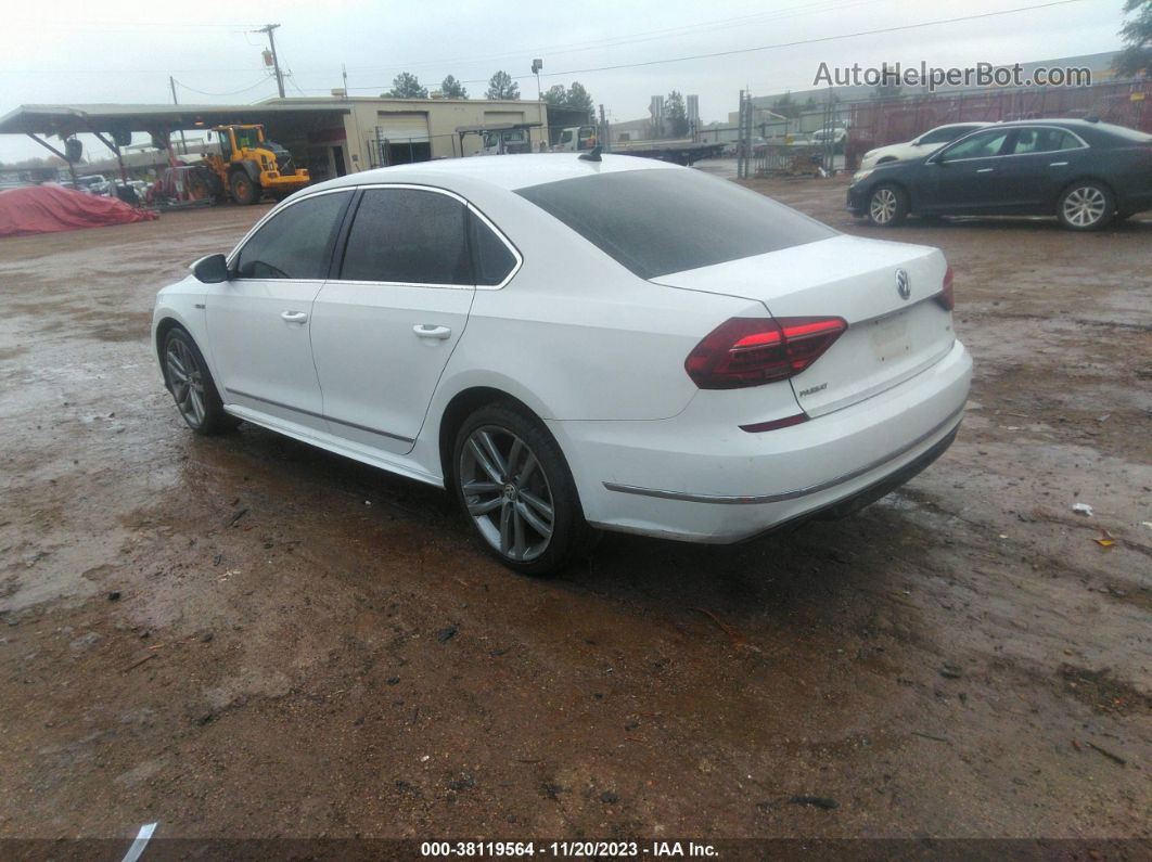 2017 Volkswagen Passat 1.8t R-line White vin: 1VWDT7A31HC084668