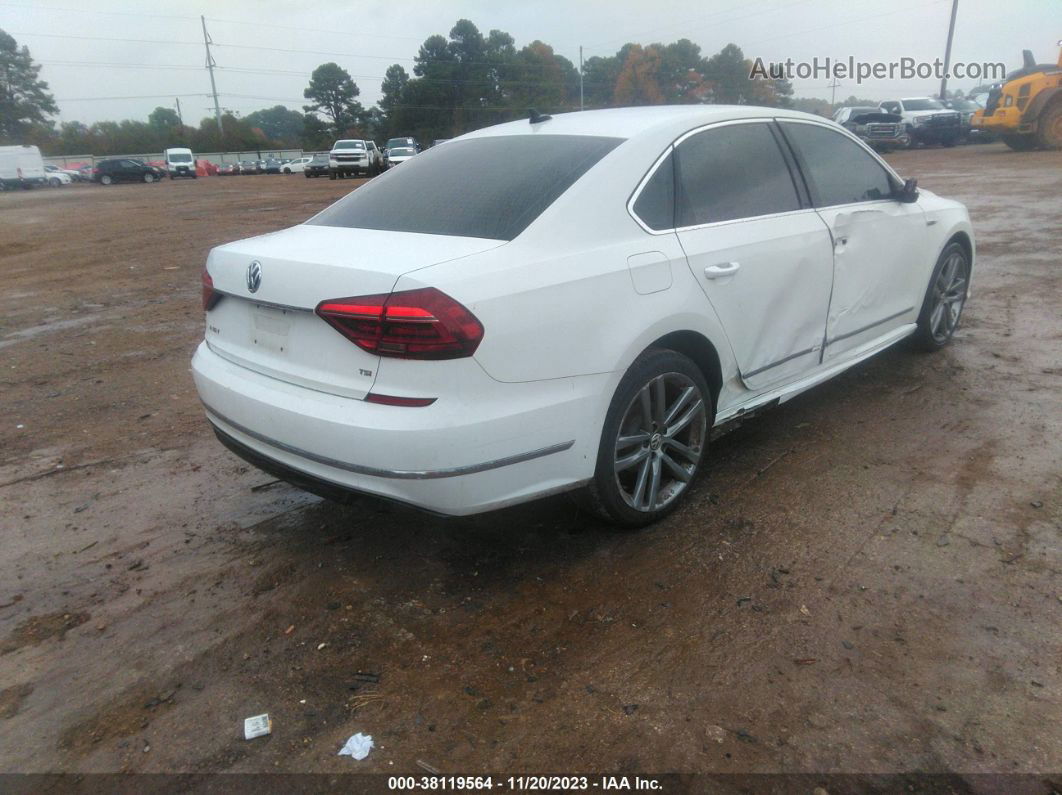 2017 Volkswagen Passat 1.8t R-line White vin: 1VWDT7A31HC084668