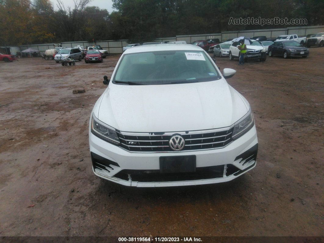 2017 Volkswagen Passat 1.8t R-line White vin: 1VWDT7A31HC084668