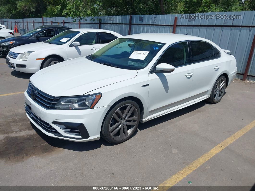 2017 Volkswagen Passat R-line W/comfort Pkg White vin: 1VWDT7A32HC041263