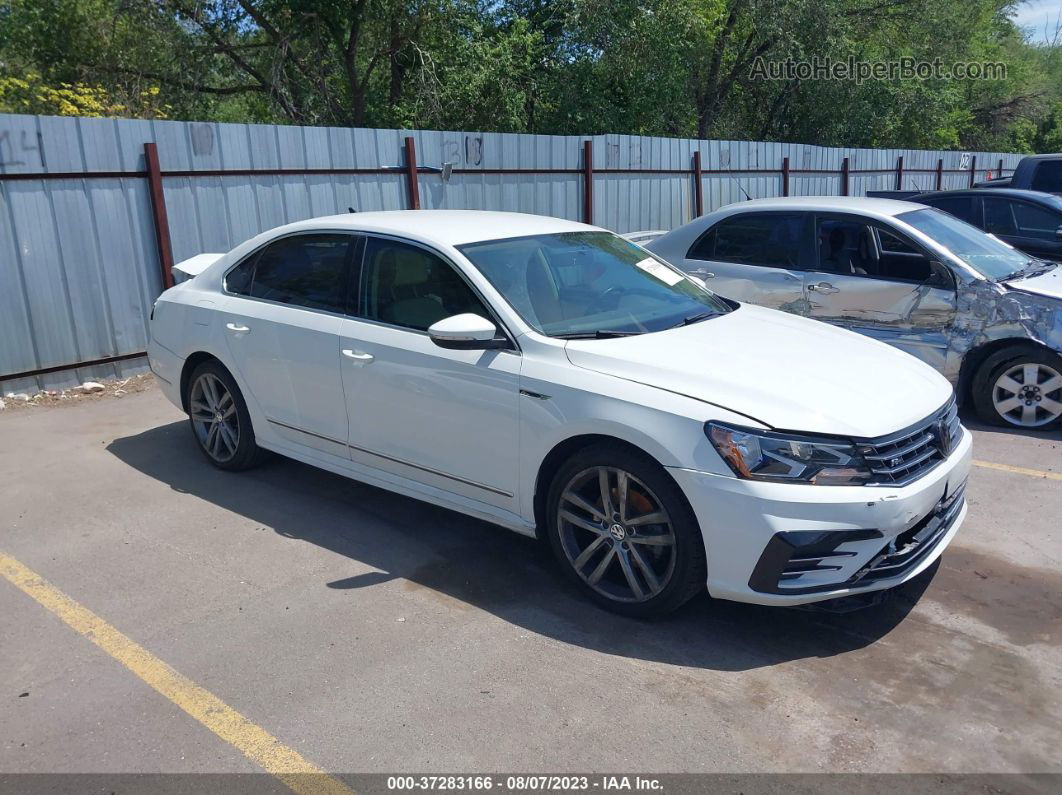 2017 Volkswagen Passat R-line W/comfort Pkg Белый vin: 1VWDT7A32HC041263