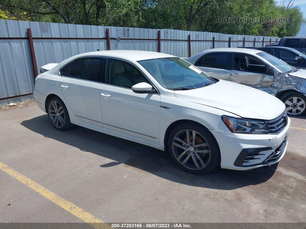 2017 Volkswagen Passat R-line W/comfort Pkg White vin: 1VWDT7A32HC041263