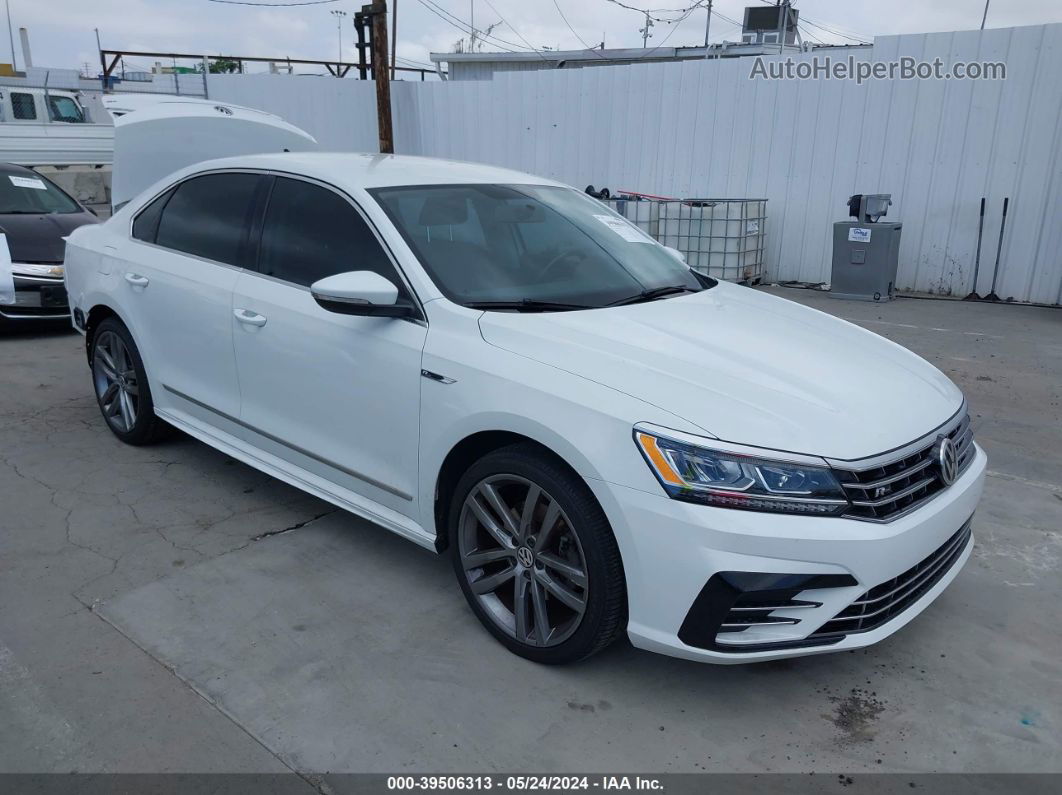 2017 Volkswagen Passat 1.8t R-line White vin: 1VWDT7A32HC042302