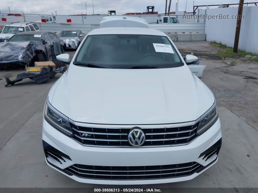 2017 Volkswagen Passat 1.8t R-line White vin: 1VWDT7A32HC042302