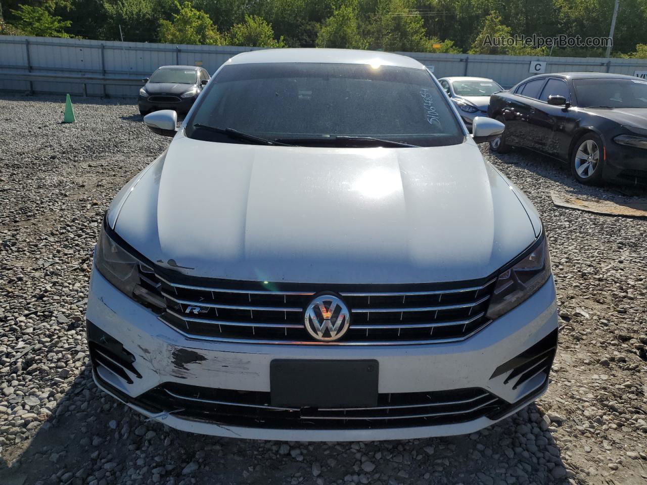 2017 Volkswagen Passat R-line White vin: 1VWDT7A32HC055261