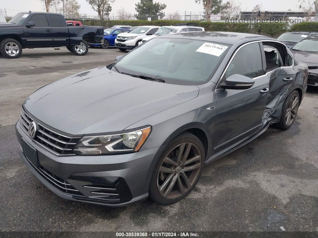 2017 Volkswagen Passat 1.8t R-line Gray vin: 1VWDT7A32HC060573