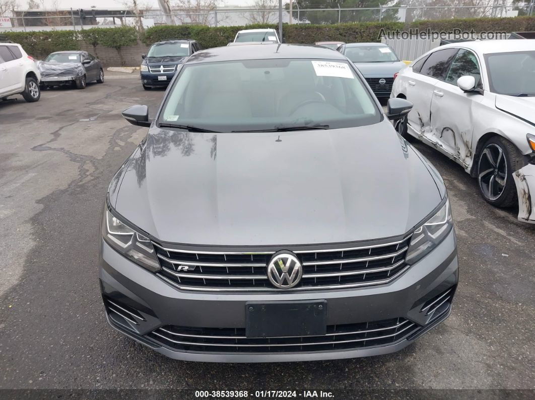 2017 Volkswagen Passat 1.8t R-line Gray vin: 1VWDT7A32HC060573