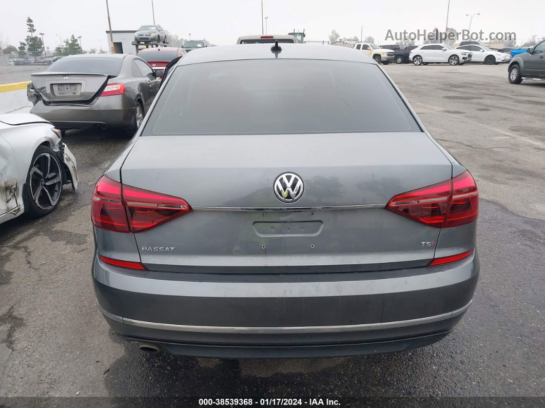 2017 Volkswagen Passat 1.8t R-line Серый vin: 1VWDT7A32HC060573