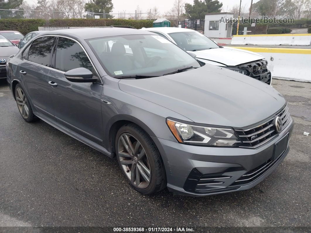 2017 Volkswagen Passat 1.8t R-line Серый vin: 1VWDT7A32HC060573