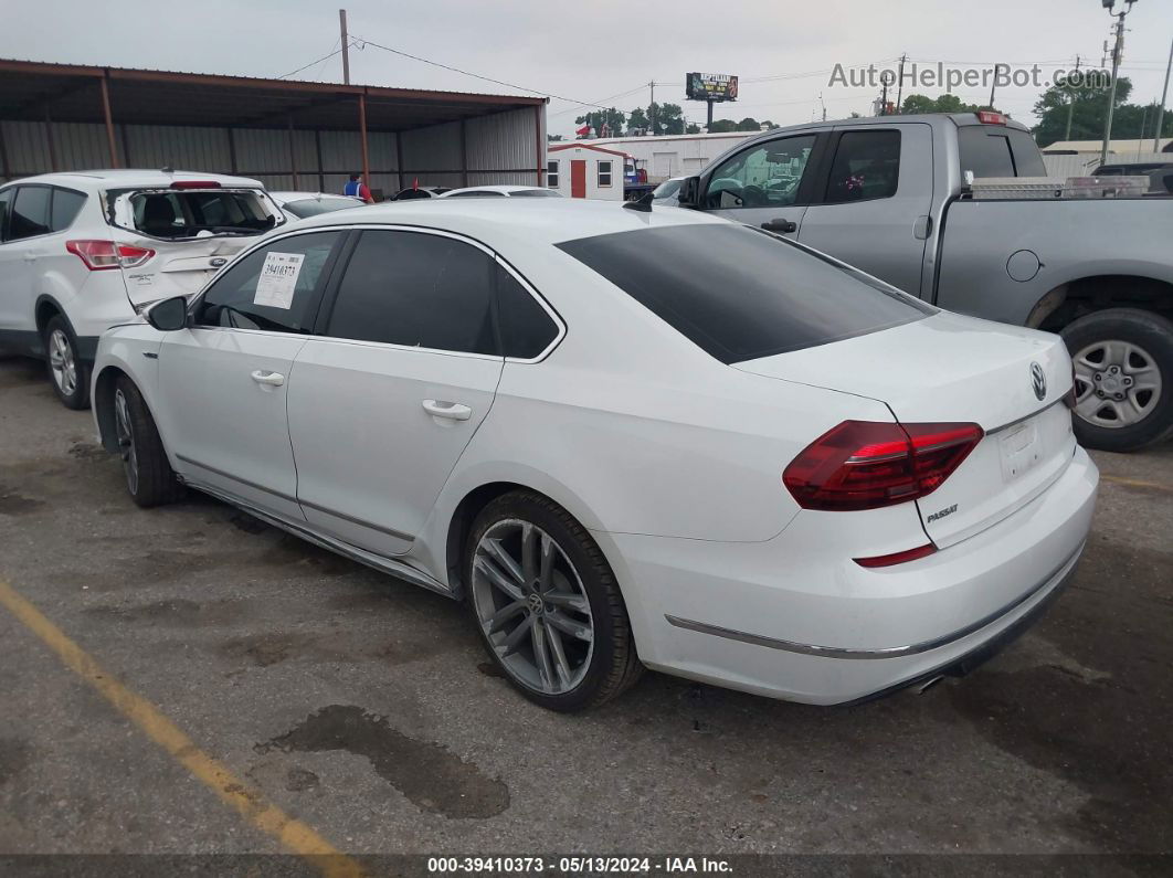 2017 Volkswagen Passat 1.8t R-line White vin: 1VWDT7A32HC086333