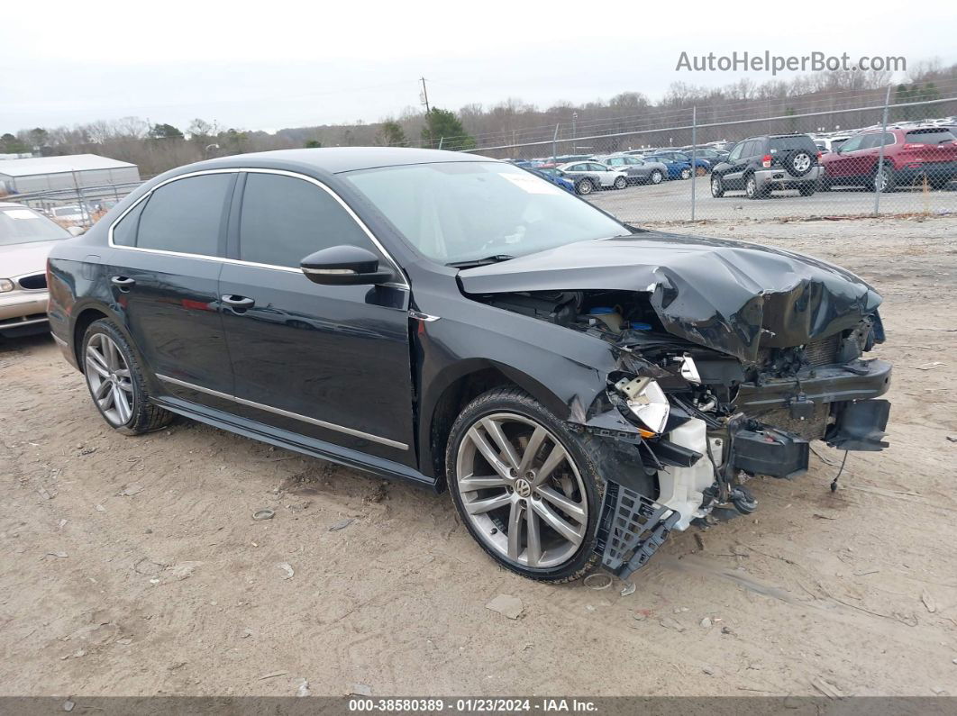 2017 Volkswagen Passat 1.8t R-line Черный vin: 1VWDT7A33HC046830