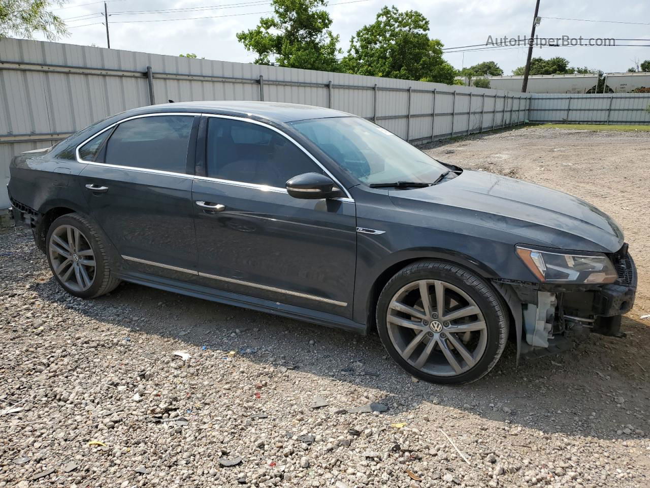 2017 Volkswagen Passat R-line Charcoal vin: 1VWDT7A33HC050439