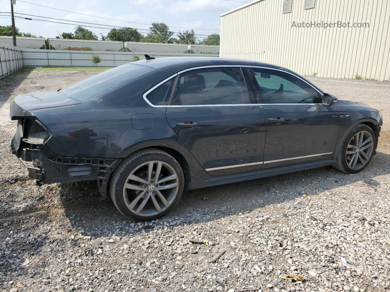 2017 Volkswagen Passat R-line Charcoal vin: 1VWDT7A33HC050439