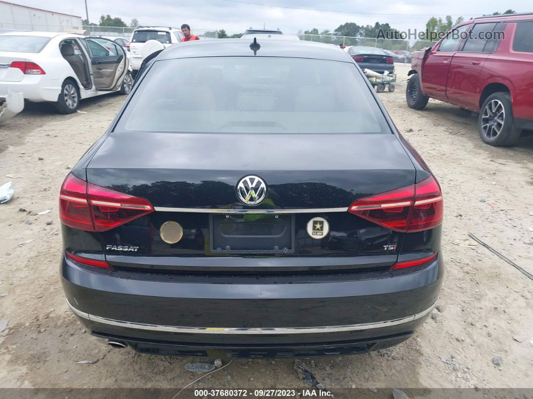 2017 Volkswagen Passat 1.8t R-line Black vin: 1VWDT7A33HC050490