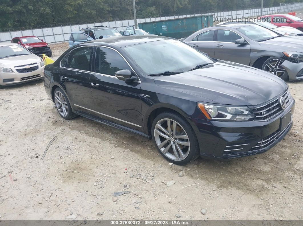 2017 Volkswagen Passat 1.8t R-line Black vin: 1VWDT7A33HC050490