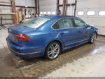 2017 Volkswagen Passat 1.8t R-line Синий vin: 1VWDT7A33HC051624