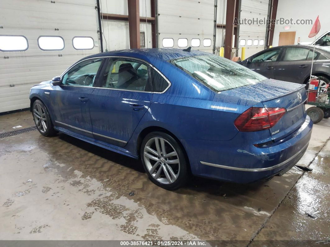 2017 Volkswagen Passat 1.8t R-line Blue vin: 1VWDT7A33HC051624