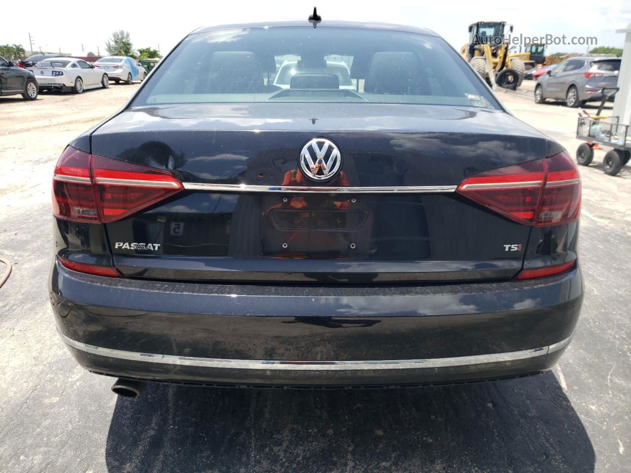 2017 Volkswagen Passat R-line Black vin: 1VWDT7A33HC078533