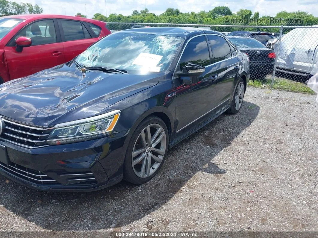 2017 Volkswagen Passat 1.8t R-line Black vin: 1VWDT7A34HC049879