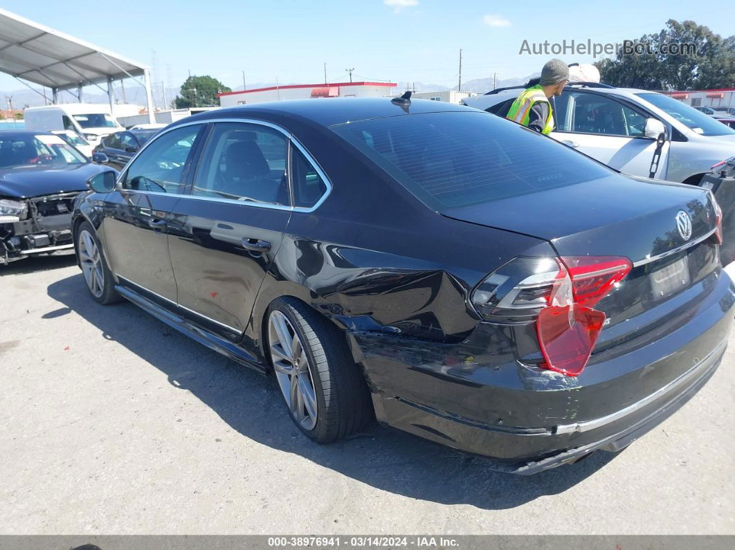 2017 Volkswagen Passat 1.8t R-line Черный vin: 1VWDT7A34HC060509