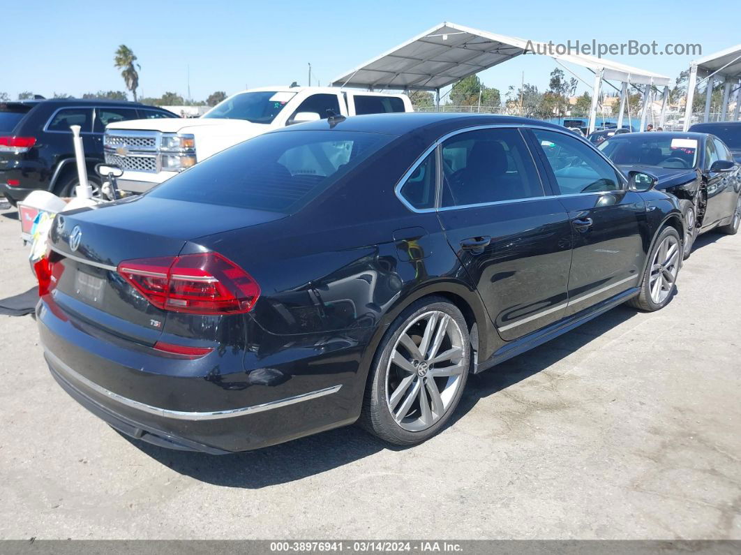 2017 Volkswagen Passat 1.8t R-line Black vin: 1VWDT7A34HC060509