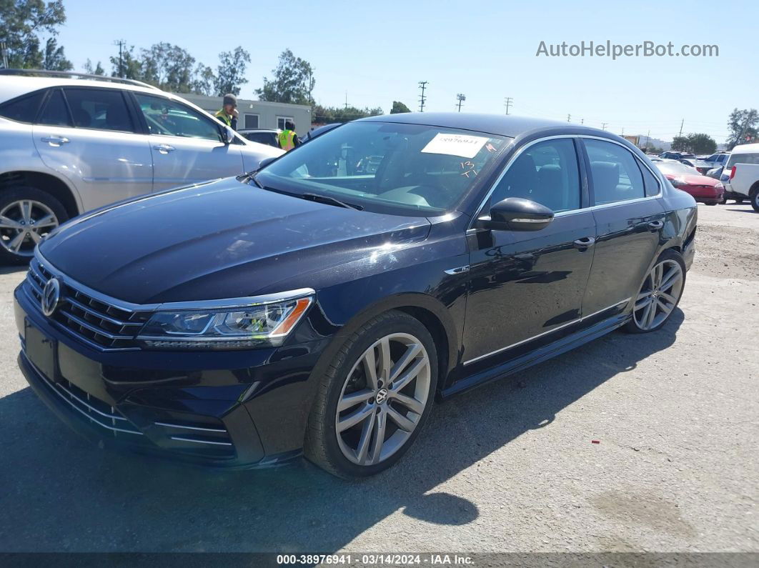 2017 Volkswagen Passat 1.8t R-line Black vin: 1VWDT7A34HC060509