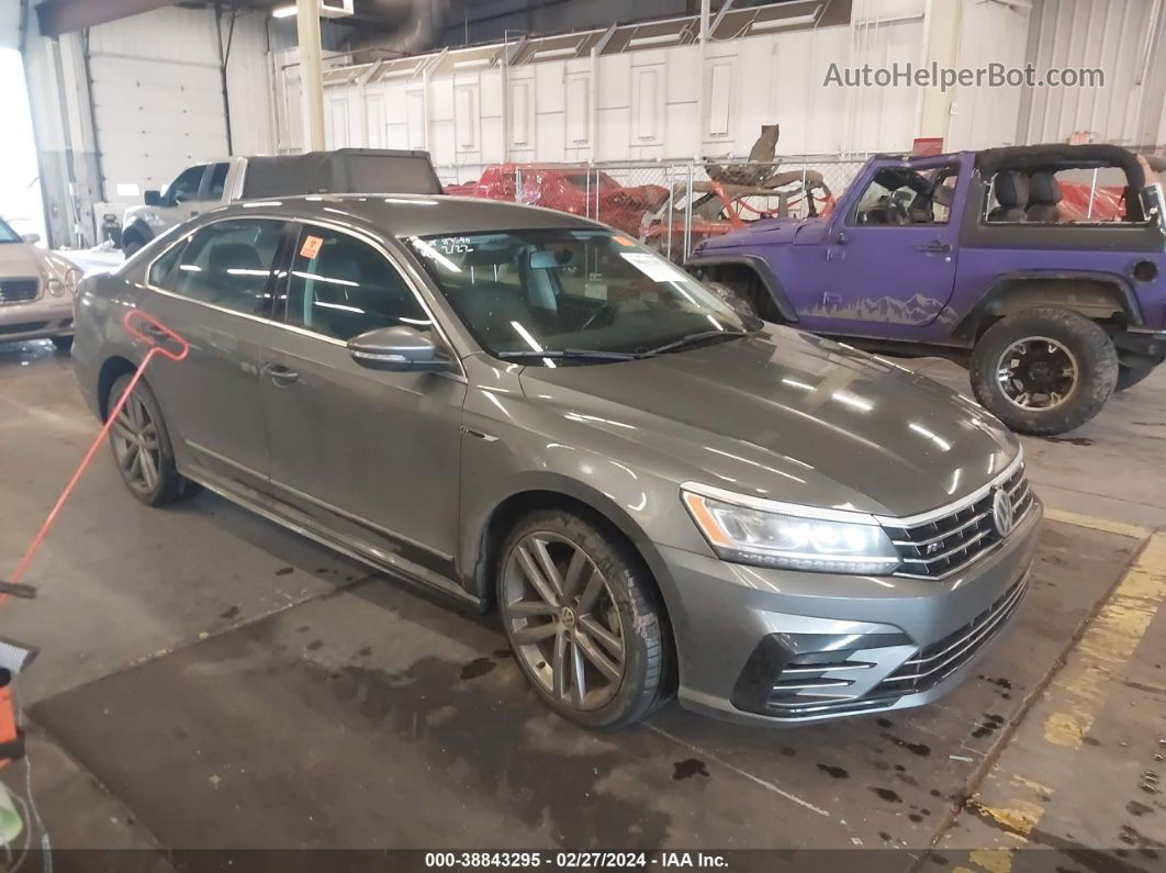 2017 Volkswagen Passat 1.8t R-line Серый vin: 1VWDT7A35HC022092