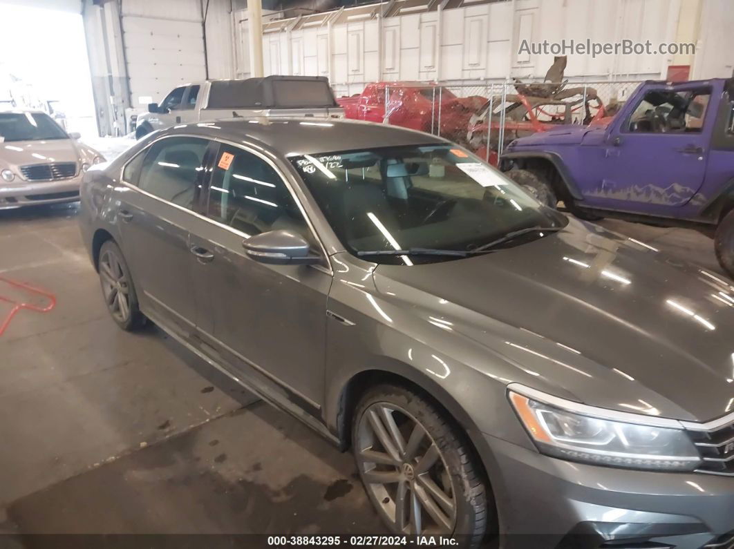 2017 Volkswagen Passat 1.8t R-line Серый vin: 1VWDT7A35HC022092