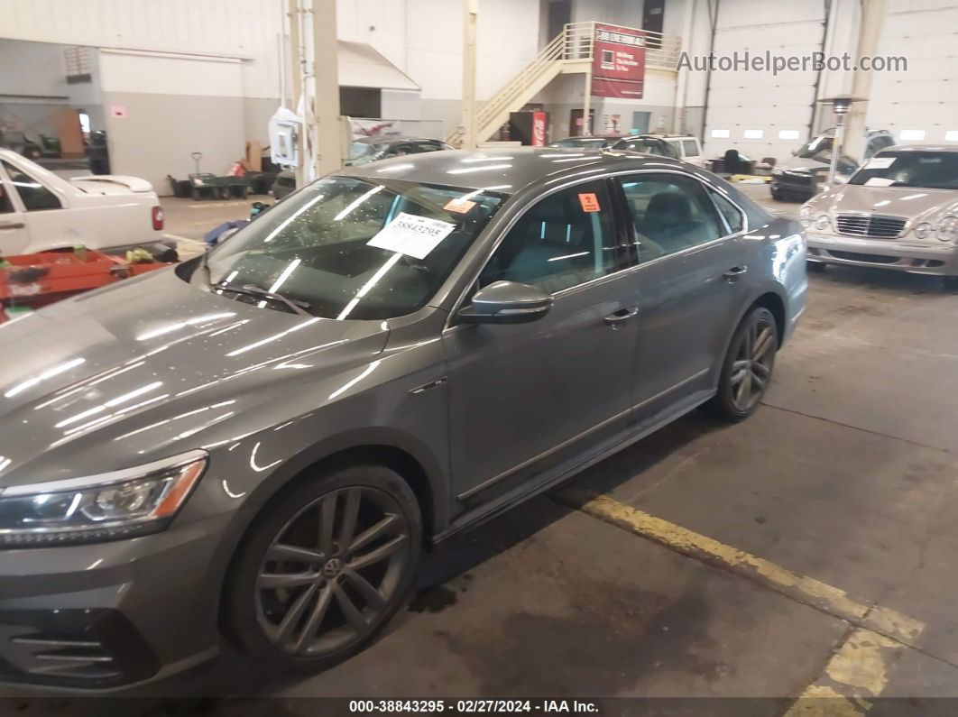 2017 Volkswagen Passat 1.8t R-line Gray vin: 1VWDT7A35HC022092