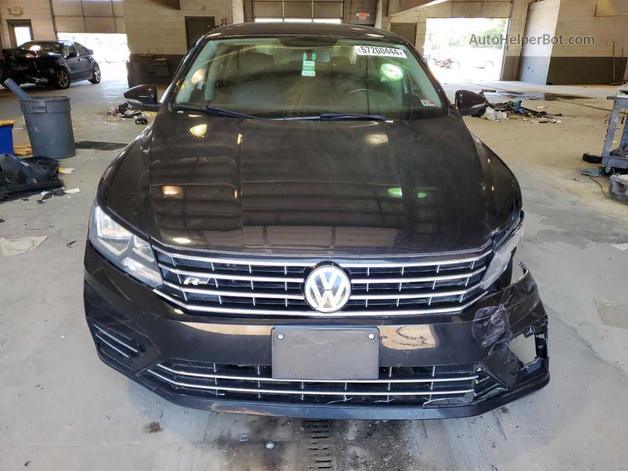 2017 Volkswagen Passat R-line Black vin: 1VWDT7A35HC043458