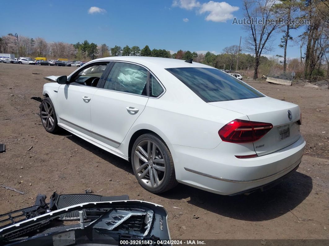 2017 Volkswagen Passat 1.8t R-line White vin: 1VWDT7A35HC073799