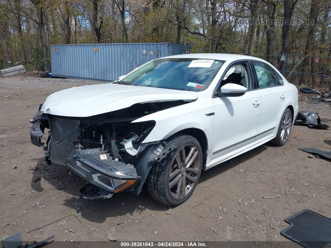 2017 Volkswagen Passat 1.8t R-line White vin: 1VWDT7A35HC073799