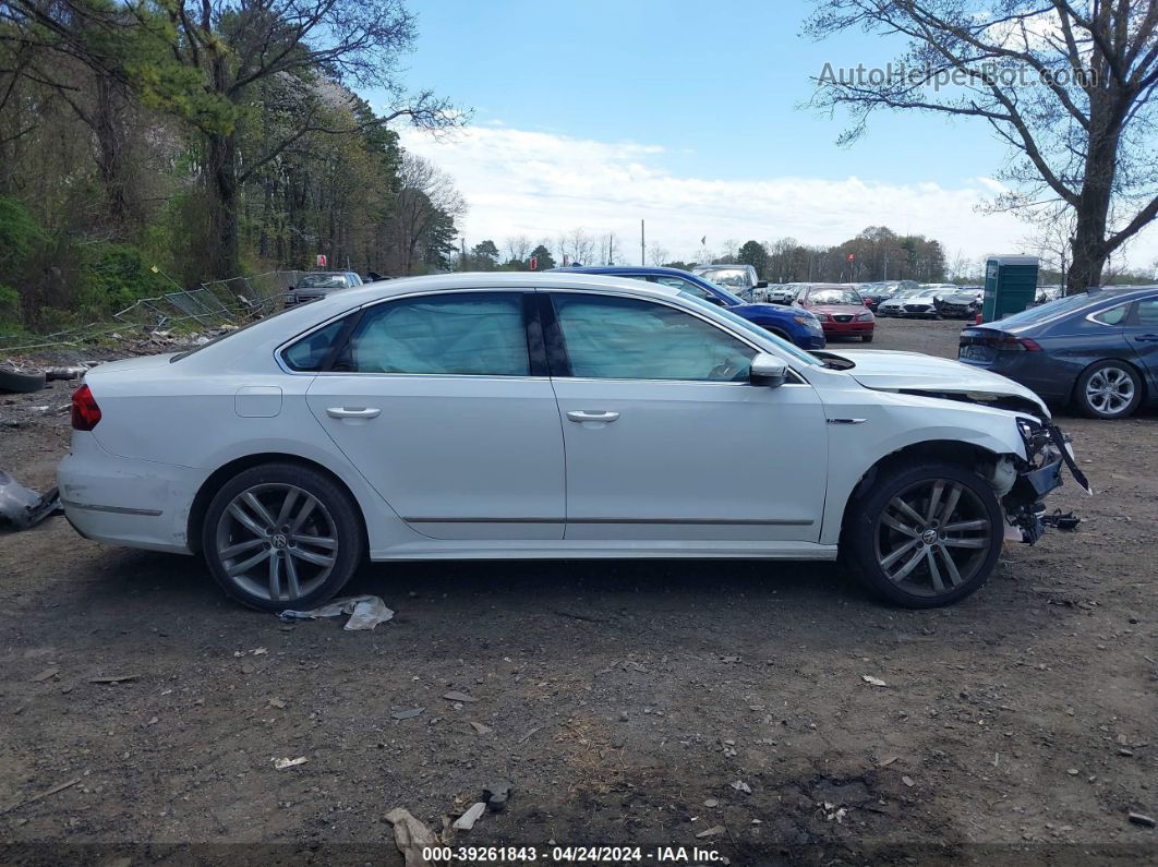 2017 Volkswagen Passat 1.8t R-line White vin: 1VWDT7A35HC073799