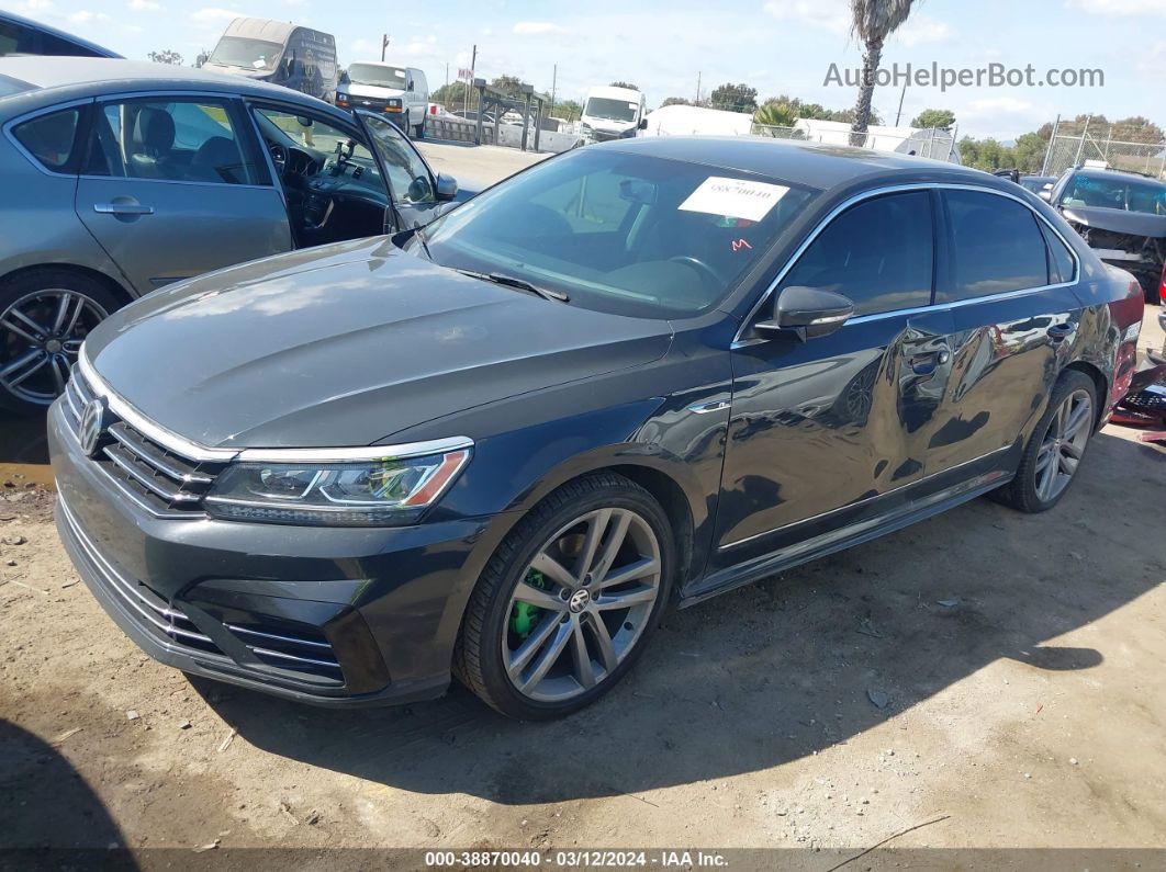 2017 Volkswagen Passat 1.8t R-line Gray vin: 1VWDT7A36HC042271