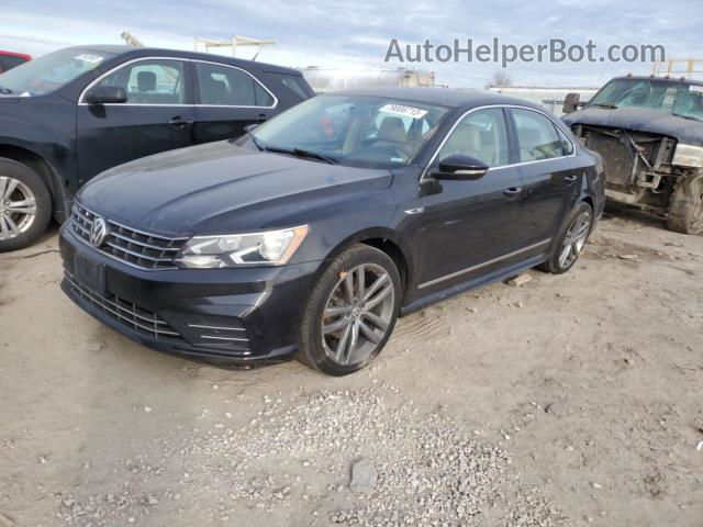 2017 Volkswagen Passat R-line Black vin: 1VWDT7A36HC047423